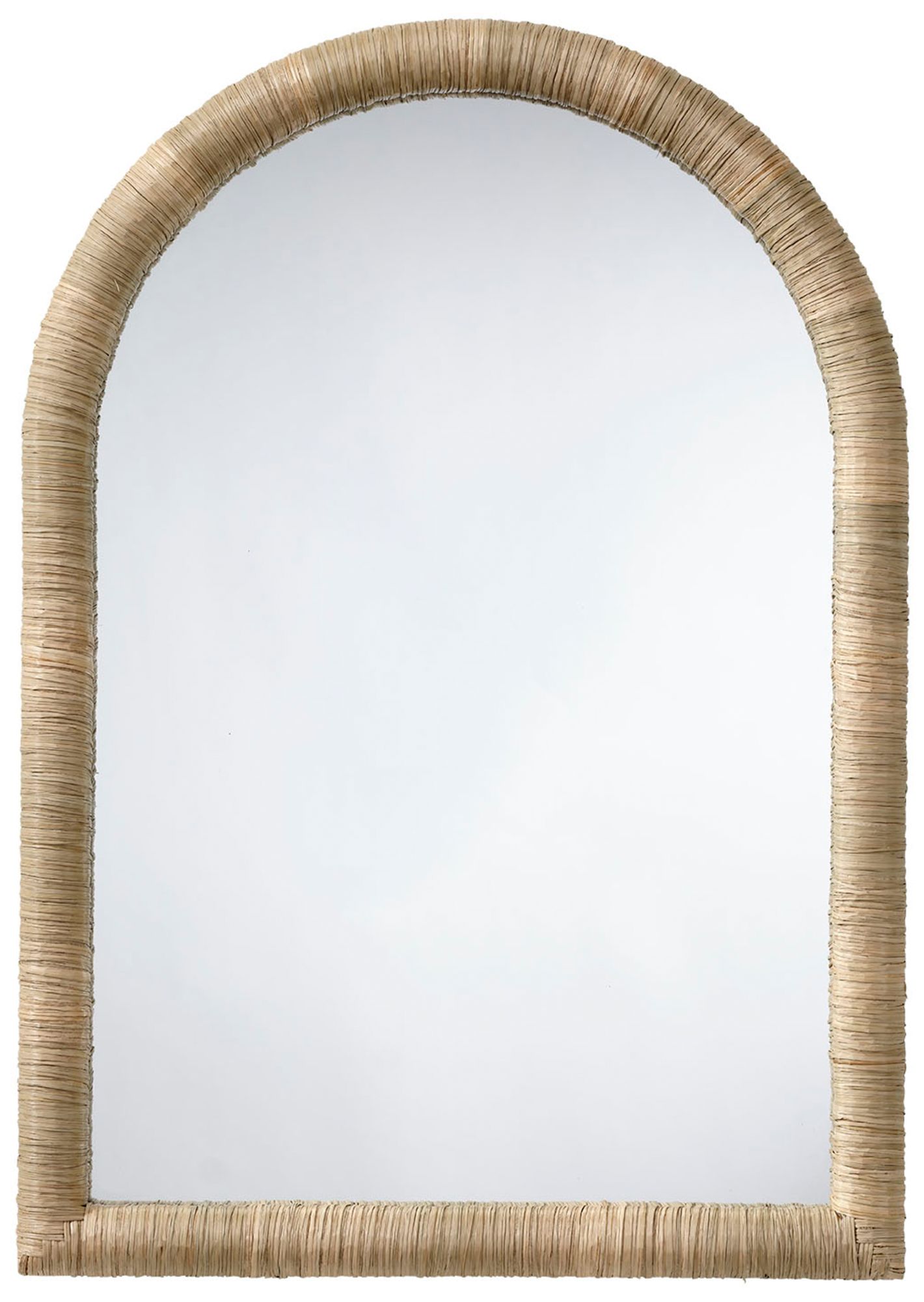 Image 2 Lifestyle by Jamie Young Hill Seagrass Arch Wall Mirror