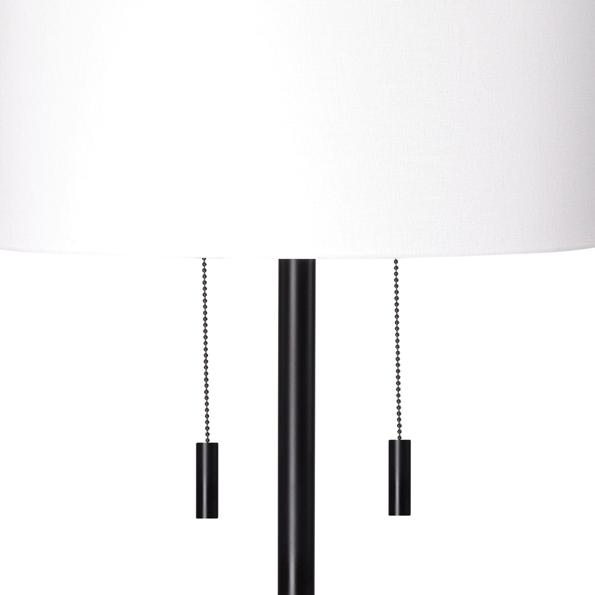 Image 4 Lifestyle by Jamie Young Lincoln 2-Light Metal Floor Lamp in Black more views