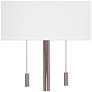 4_Lifestyle by Jamie Young Lincoln 2-Light Metal Floor Lamp in Silver more views