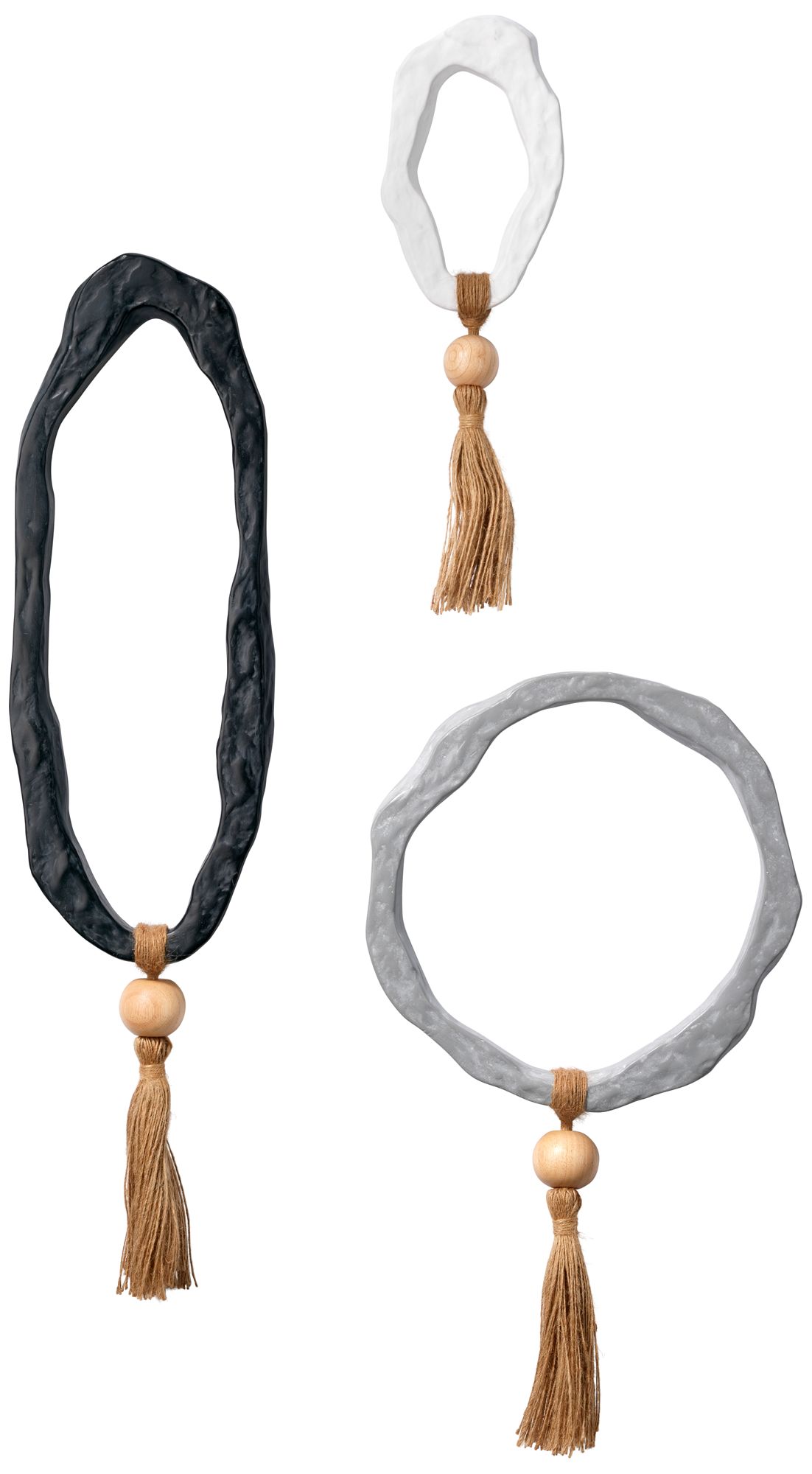 Image 2 Lifestyle by Jamie Young Mirage Abstract 3-Piece Wall Art