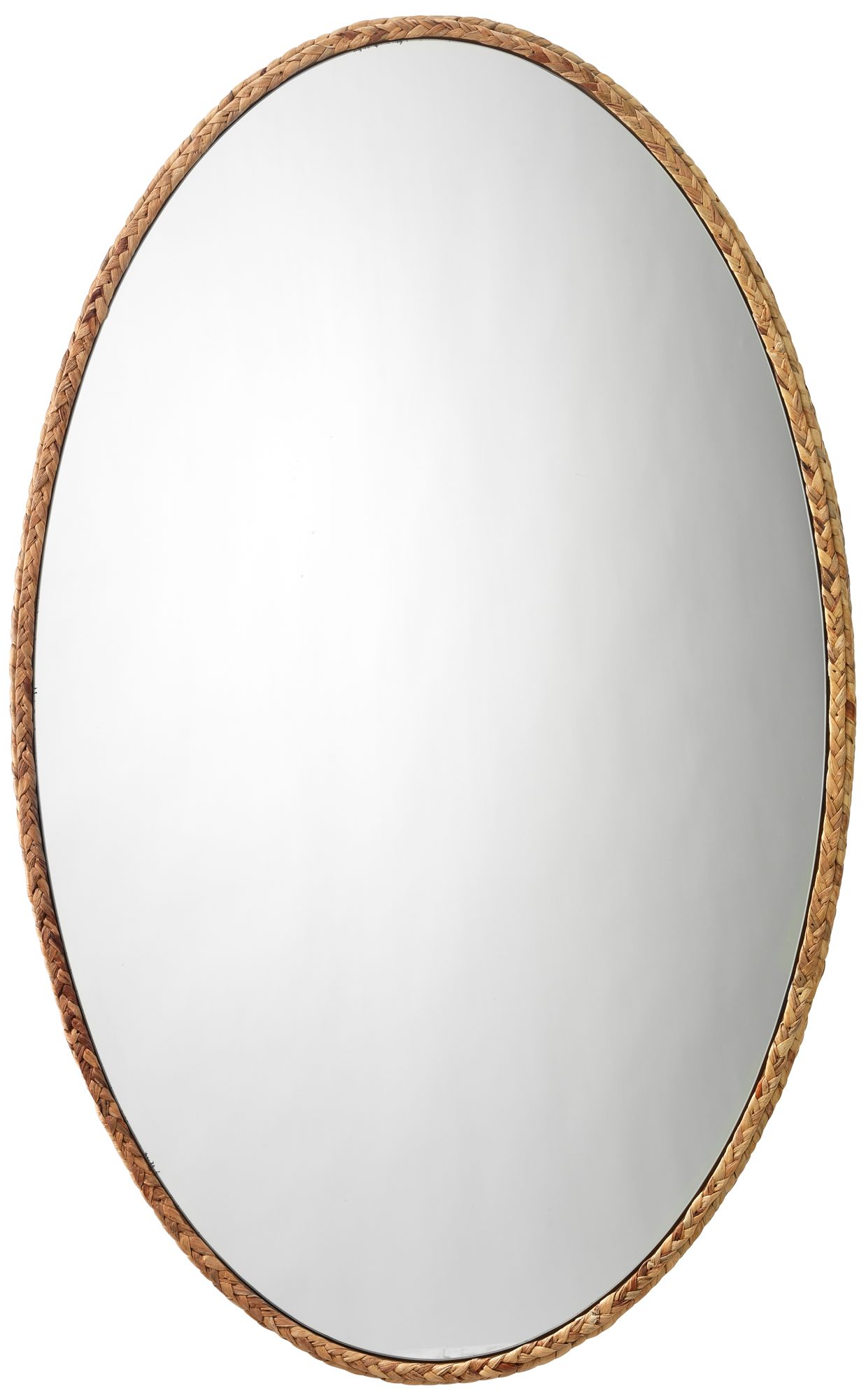 Image 2 Lifestyle by Jamie Young Sparrow Braided 41" Oval Mirror