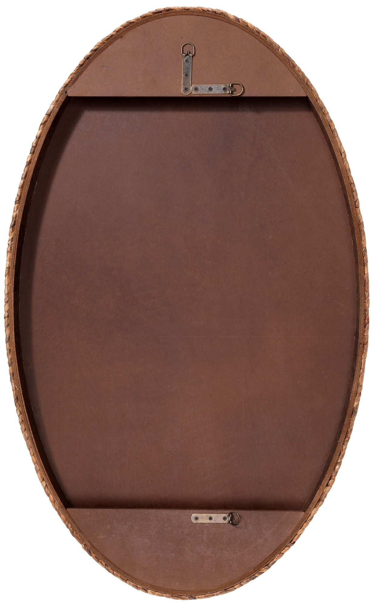 Image 5 Lifestyle by Jamie Young Sparrow Braided 41" Oval Mirror more views