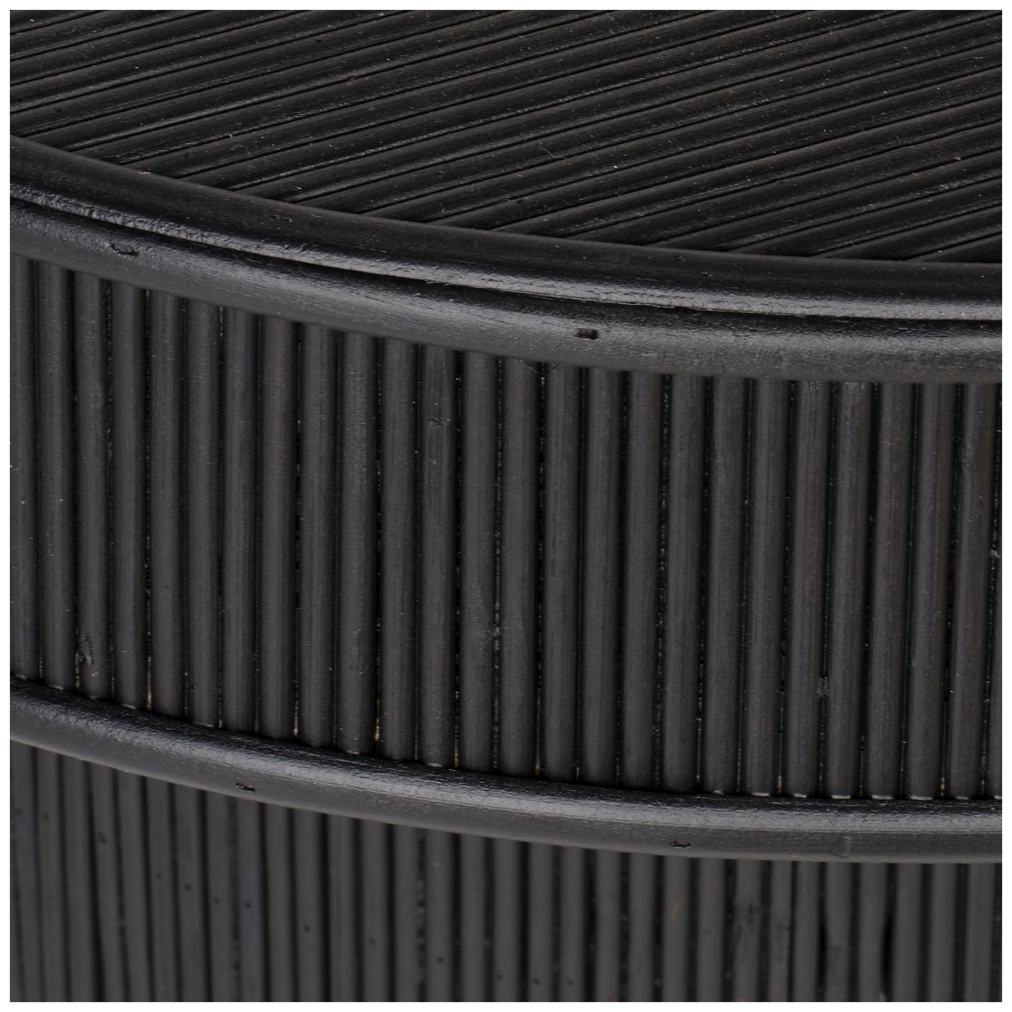 Image 4 Lifestyle by Jamie Young Taylor Bamboo Side Accent Table, Black more views