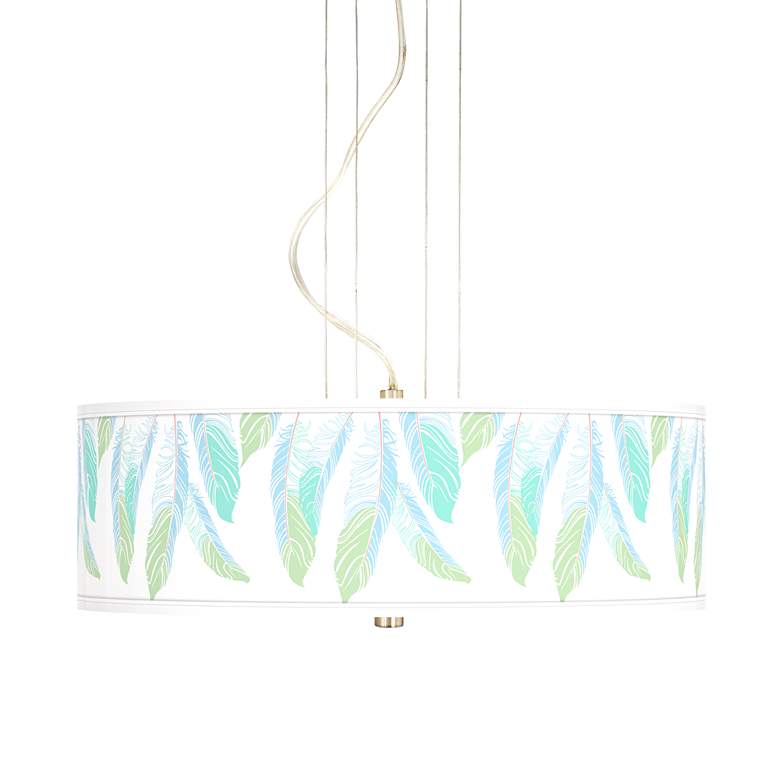 Image 1 Light as a Feather 20" Wide 3-Light Pendant Chandelier