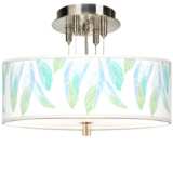 Light as a Feather Giclee 14&quot; Wide Ceiling Light