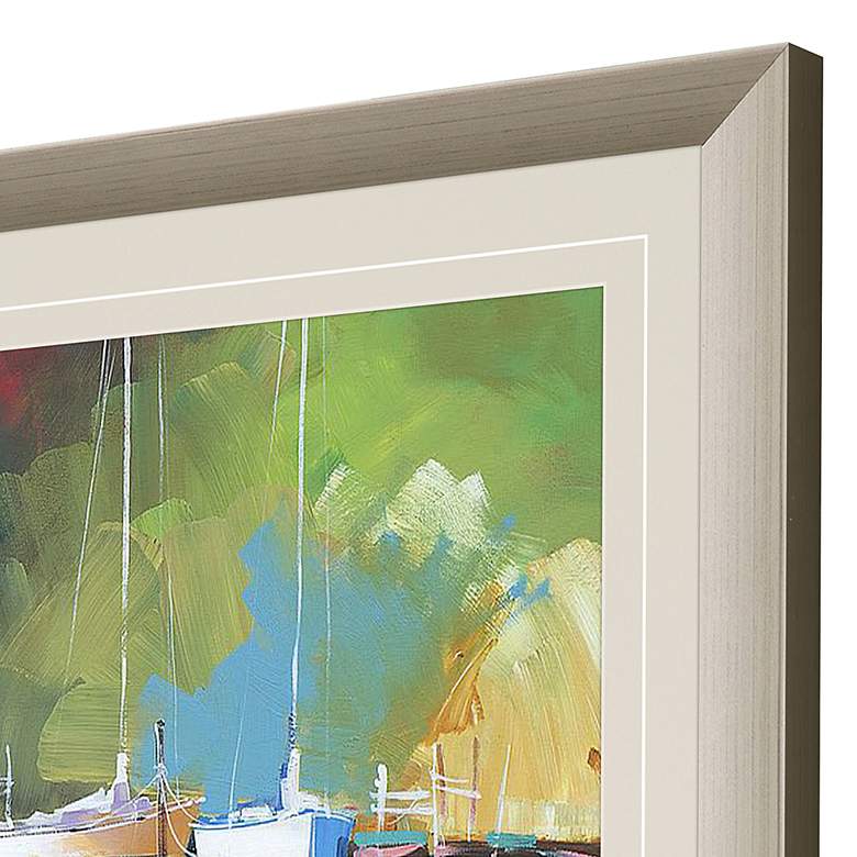 Image 3 Light at Metung 39" High 2-Piece Framed Giclee Wall Art Set more views