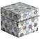 Light Blue Mother of Pearl Decorative Box