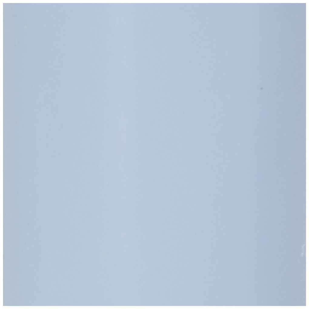 Light Blue Wax Modern Flameless Candle, S/6 11"H