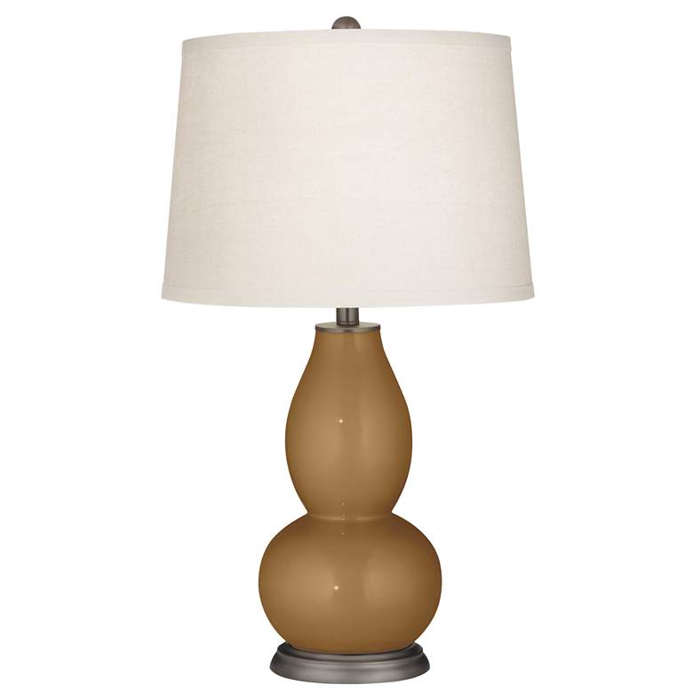 Image 1 Light Bronze Metallic Double Gourd Table Lamp
