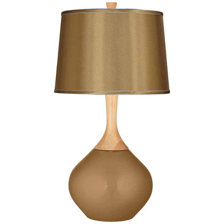 Image 1 Light Bronze Metallic Satin Gold Shade Wexler Table Lamp