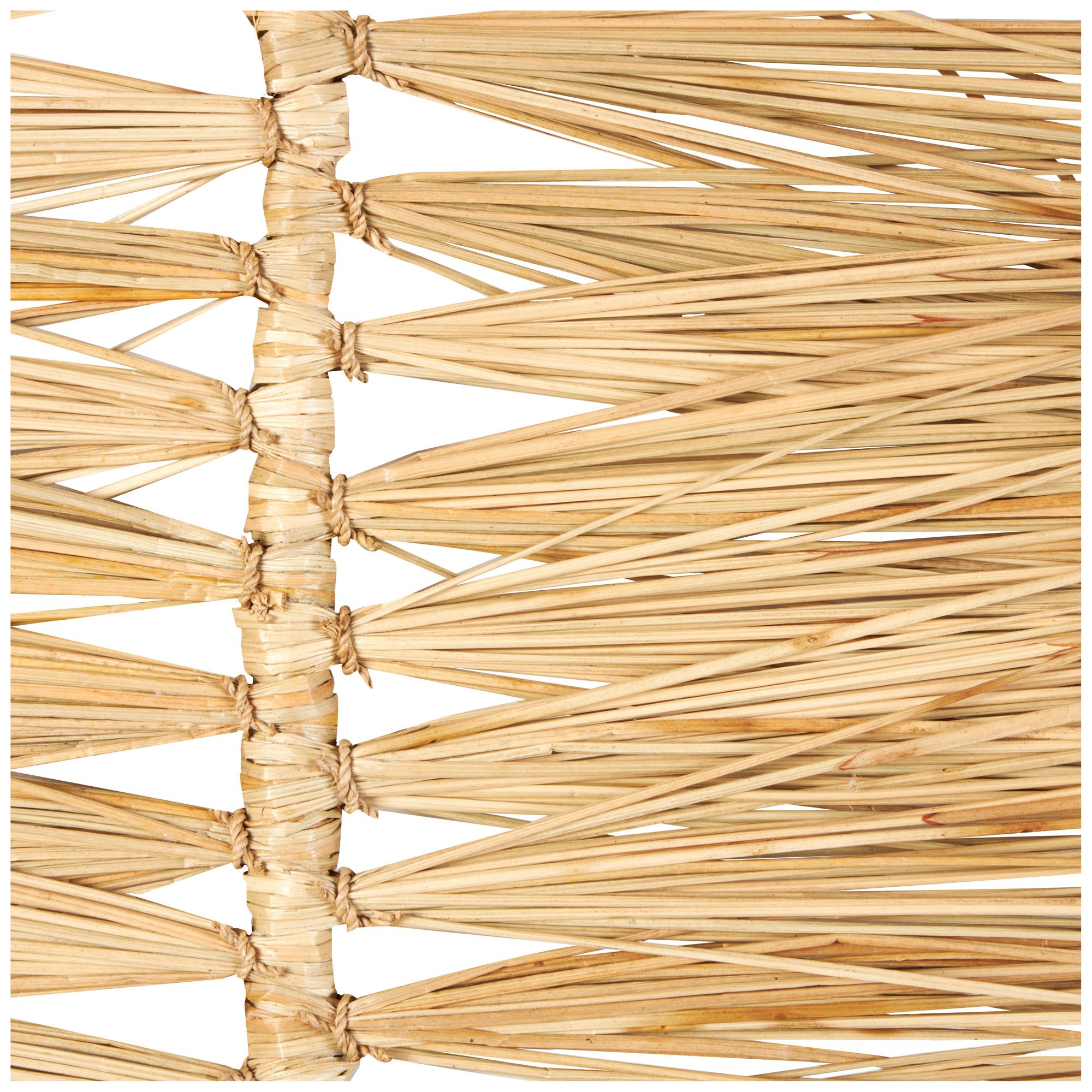 Image 3 Light Brown Bamboo Wood Natural Natural Foliage, S/3 21"W, 79"H more views