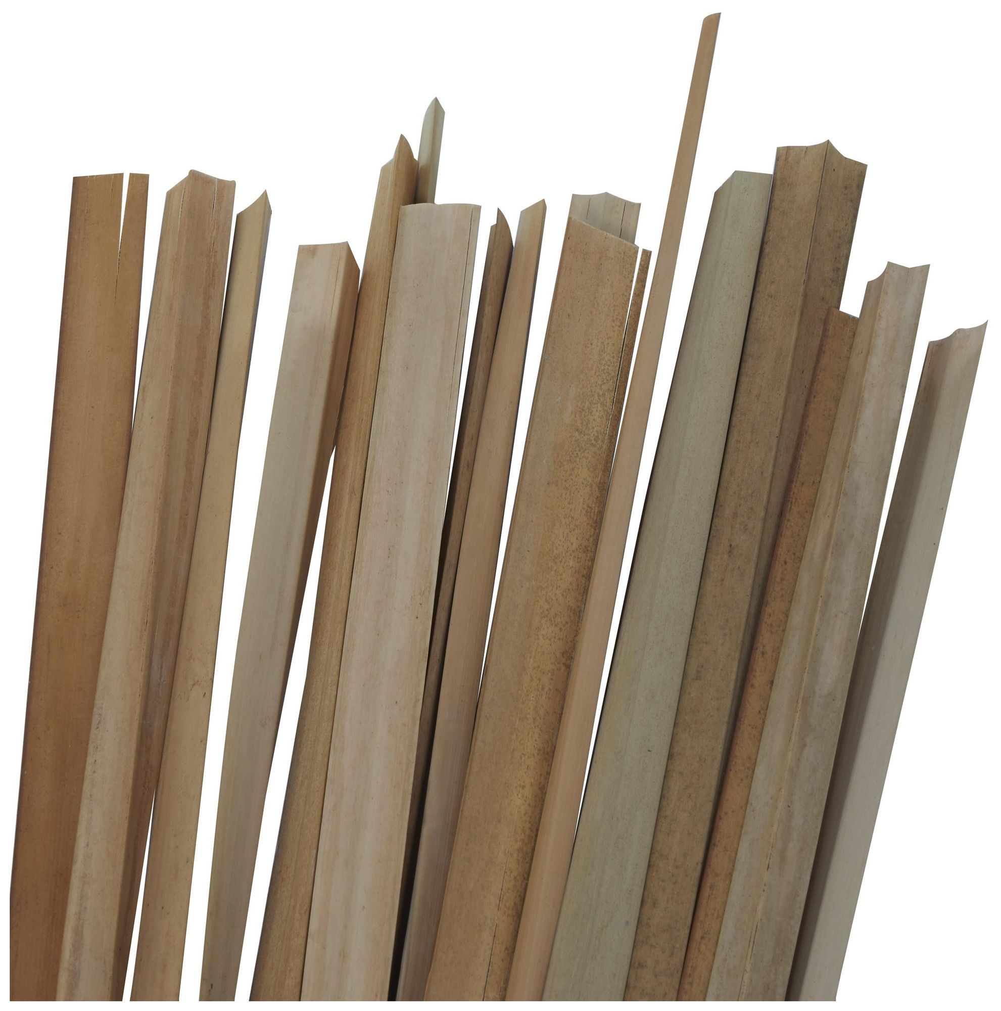 Image 3 Light Brown Dried Plant Natural Natural Foliage, 3" x 3" x 40" more views
