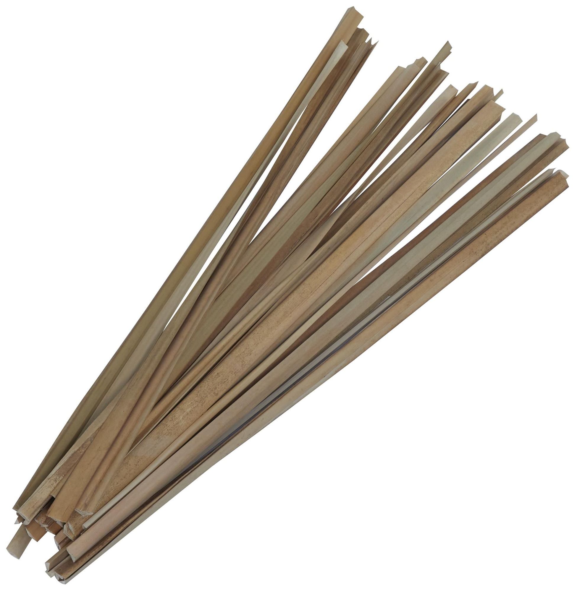 Image 6 Light Brown Dried Plant Natural Natural Foliage, 3" x 3" x 40" more views