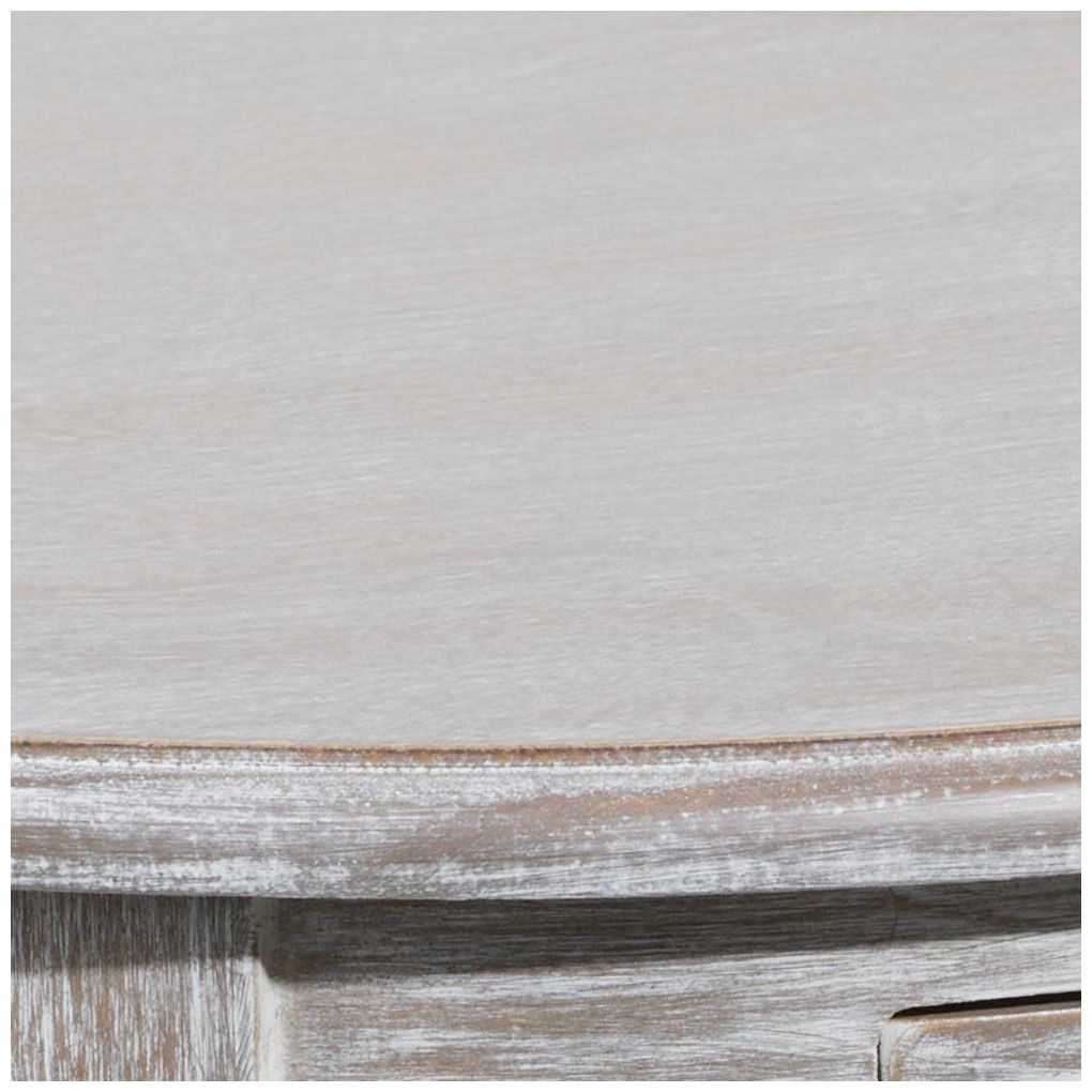 Image 7 Light Brown Wood Farmhouse Accent Table, 20" x 15" x 27" more views