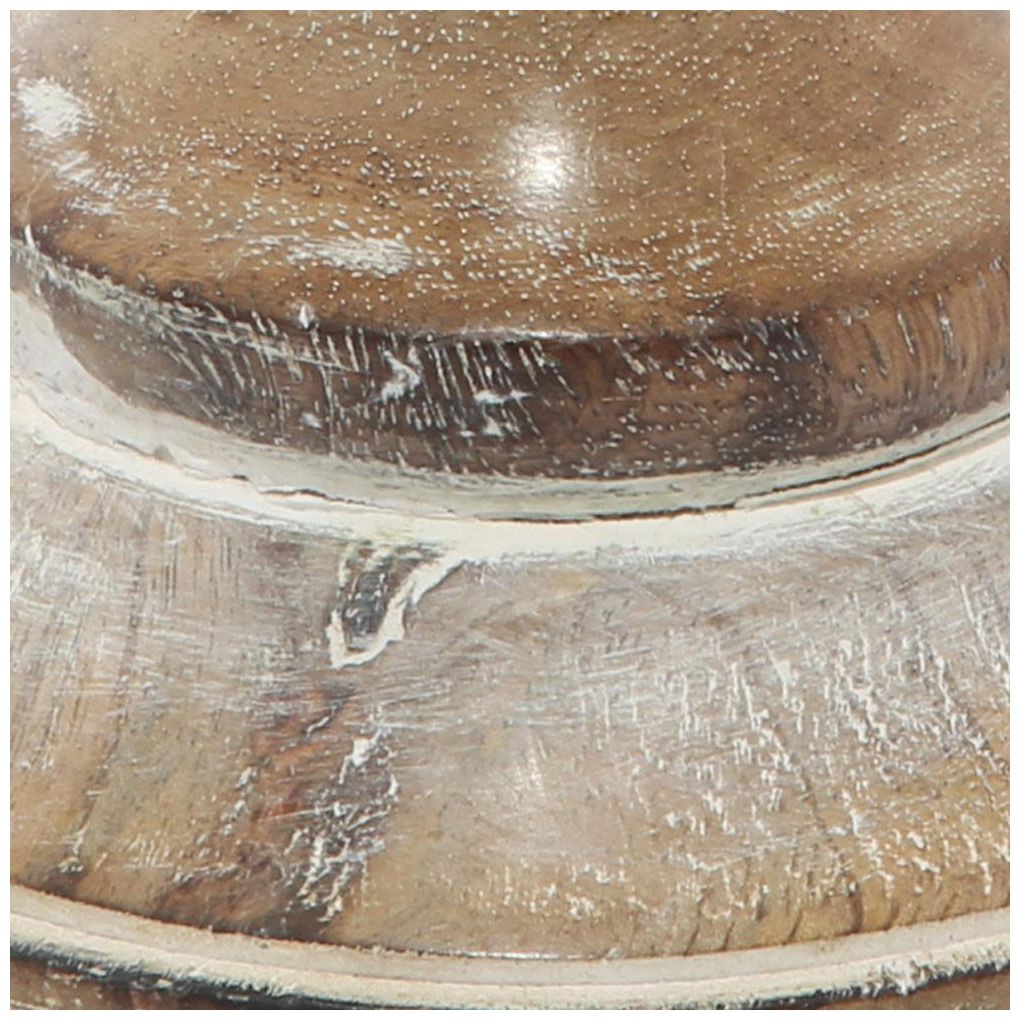 Image 7 Light Brown Wood Traditional Candle Hold more views