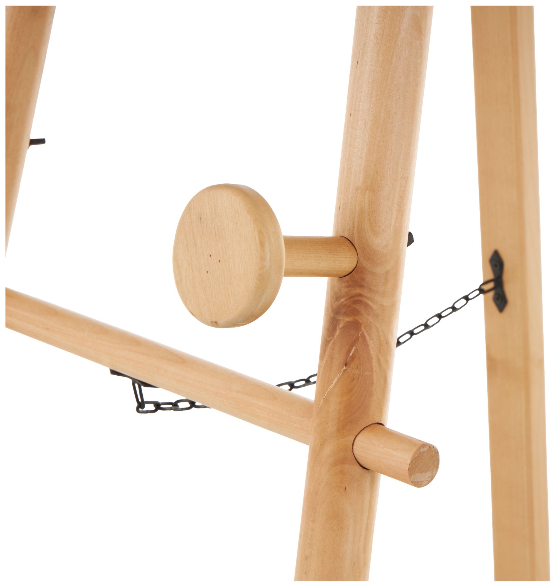 Image 3 Light Brown Wood Traditional Easel, 14" x 22" x 58" more views