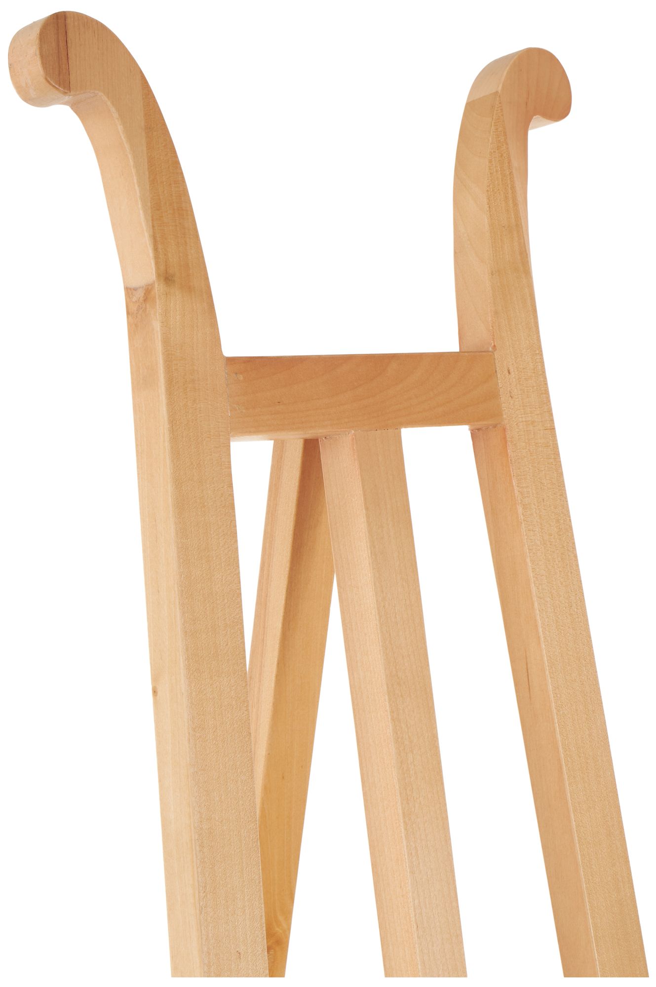 Image 2 Light Brown Wood Traditional Easel, 22" x 24" x 58" more views