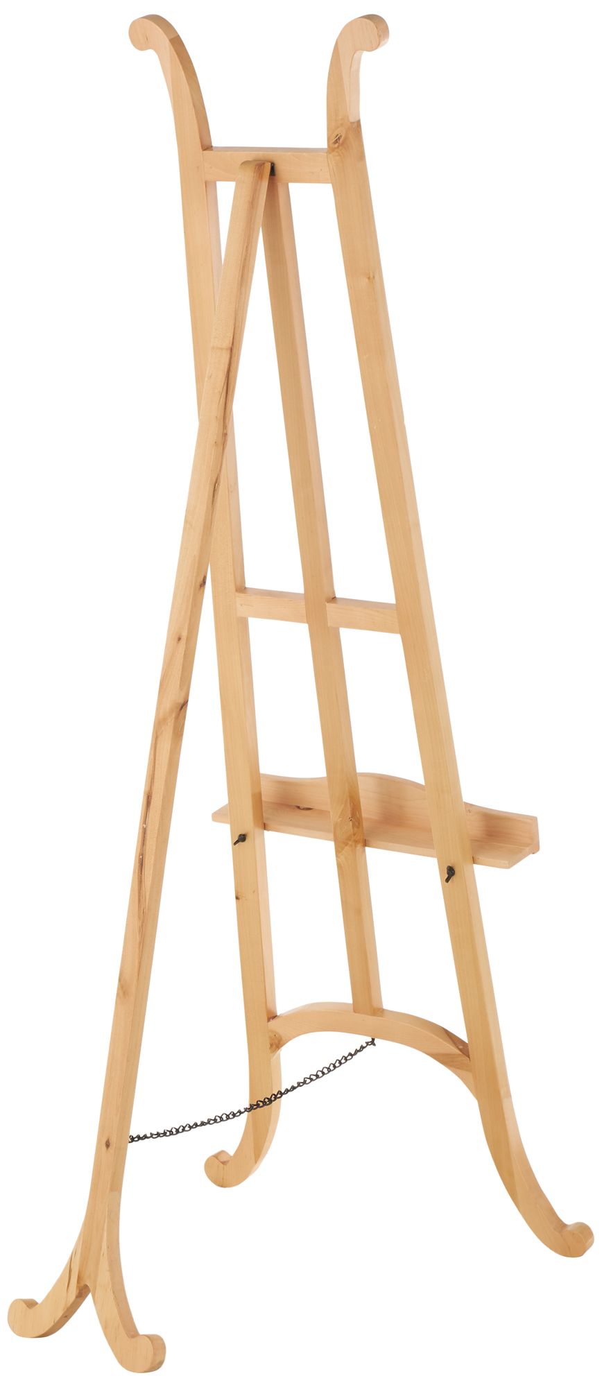 Image 5 Light Brown Wood Traditional Easel, 22" x 24" x 58" more views