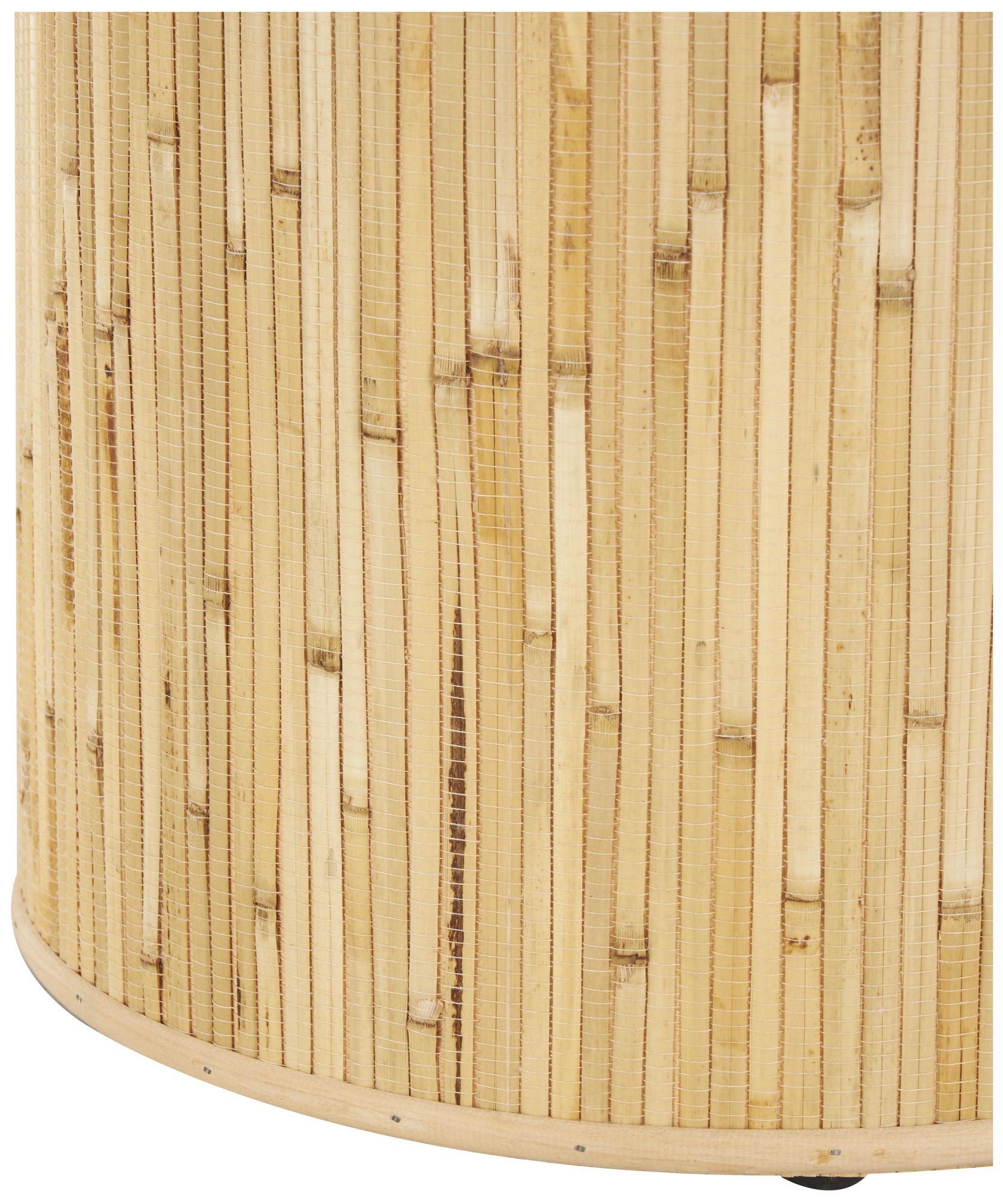 Image 3 Light Brown Wooden Contemporary Accent Table, 16" x 16" x 20" more views