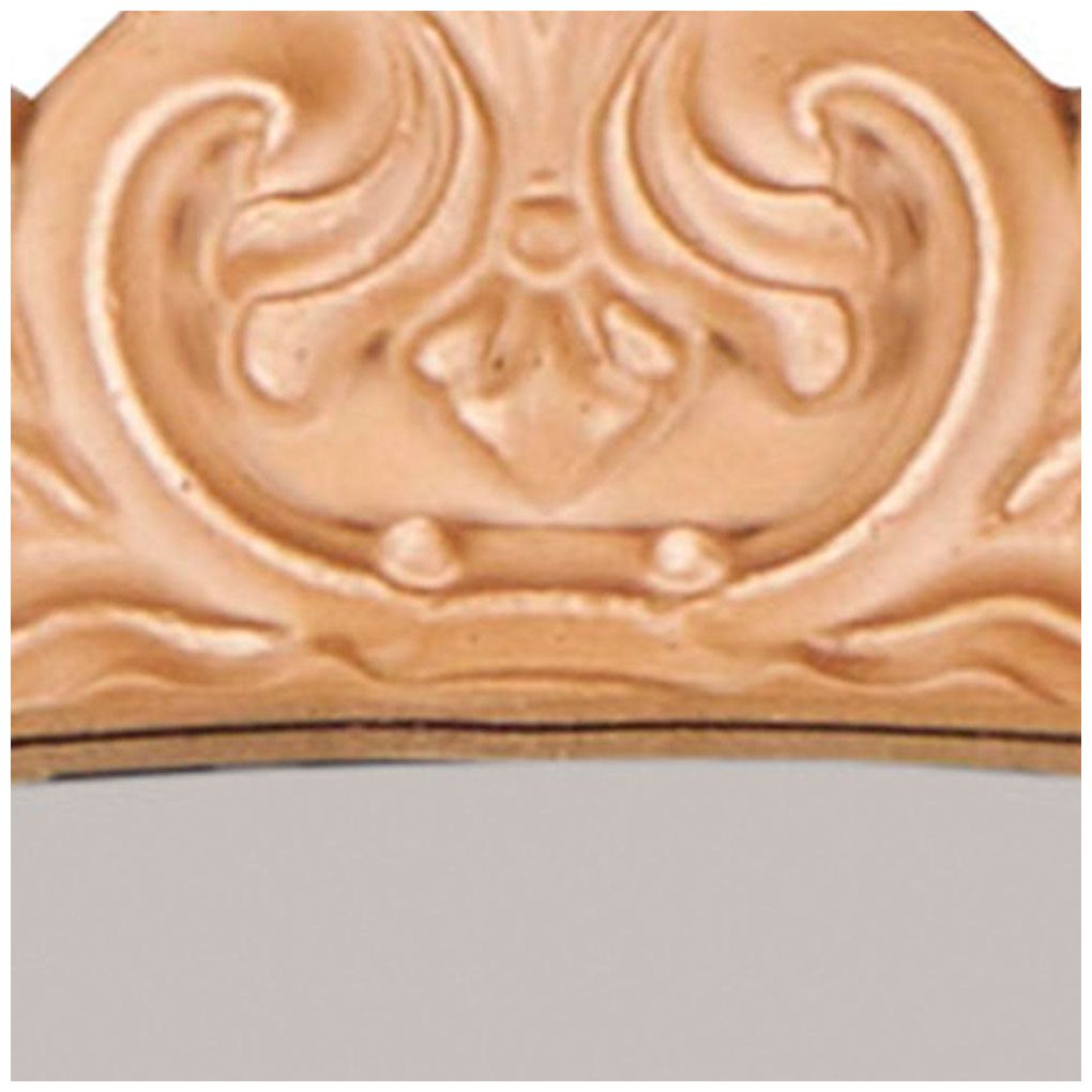 Light Brown Wooden Modern Farmhouse Wall Mirror, 24" x 1" x 48"