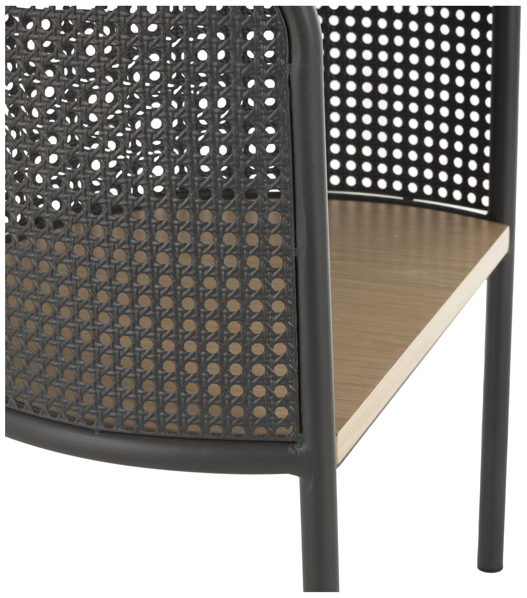 Image 3 Light Brown Wooden Traditional Accent Table, 18" x 14" x 22" more views