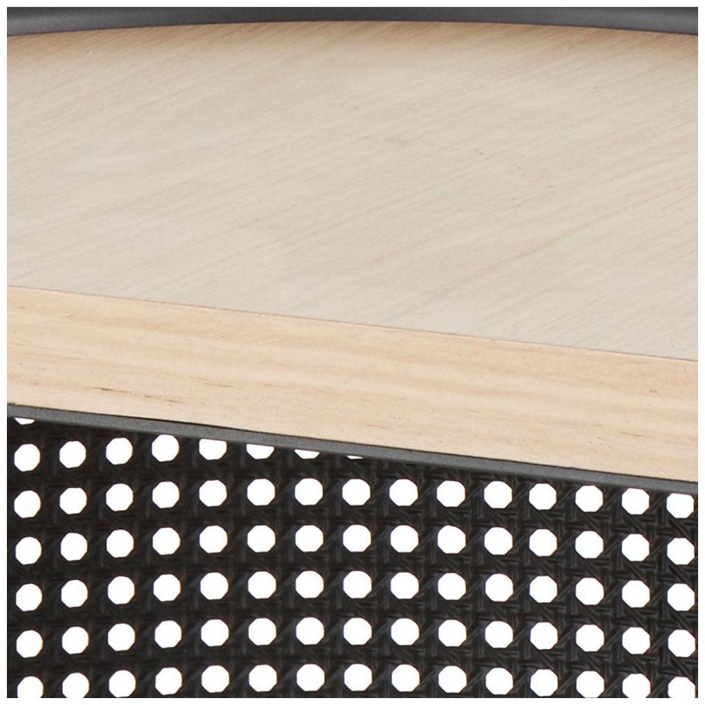 Light Brown Wooden Traditional Accent Table, 18" x 14" x 22"