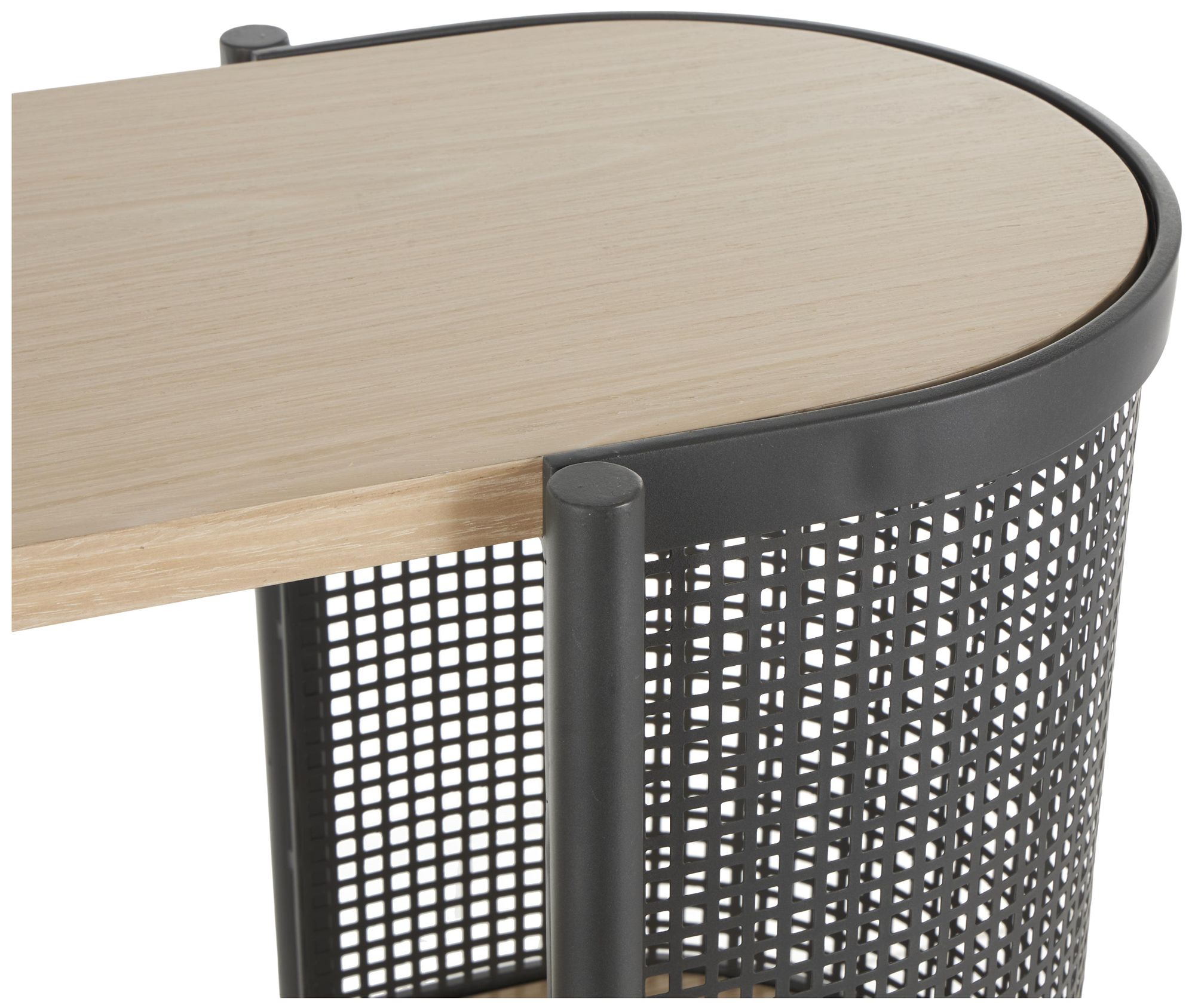 Image 4 Light Brown Wooden Traditional Console Table, 48" x 15" x 32" more views