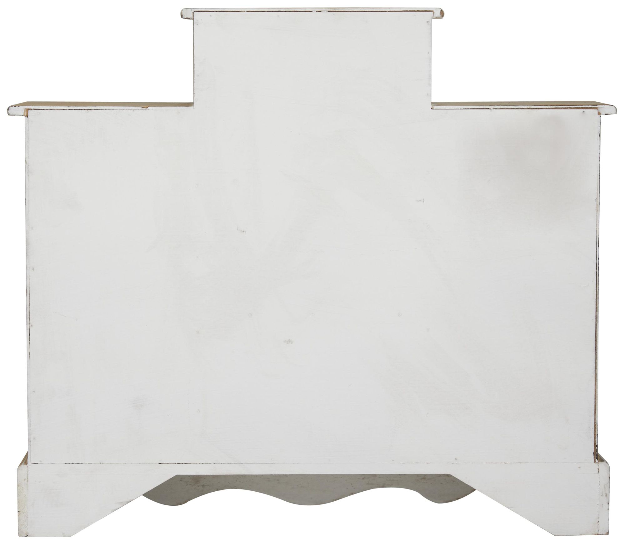 Image 5 Light Brown Wooden Vintage Jewelry Box, 18" x 6" x 16" more views