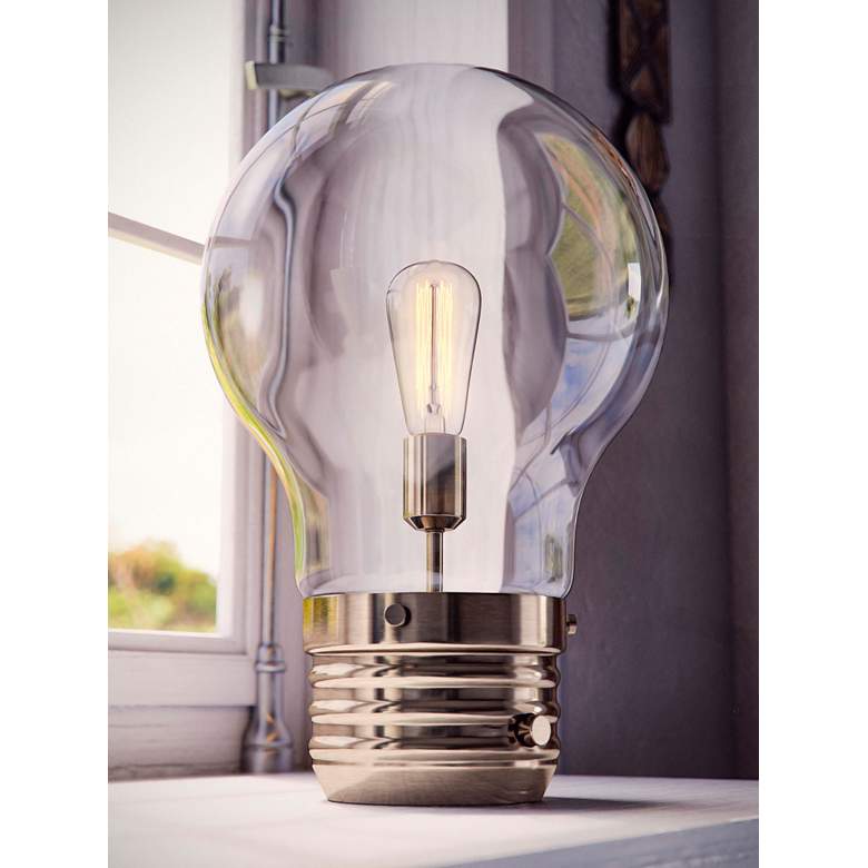 Image 6 Light Bulb18" High Accent Table Lamp by Kenroy Home more views