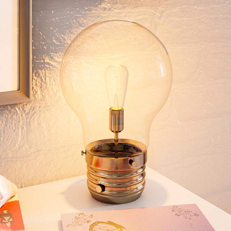 Image 7 Light Bulb18" High Accent Table Lamp by Kenroy Home more views