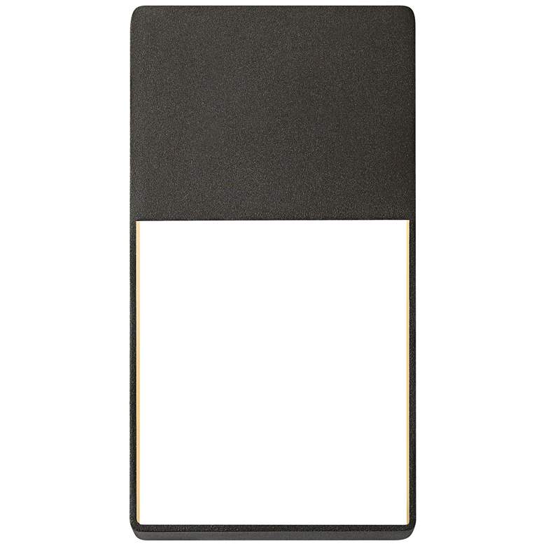 Image 1 Light Frames 13"H Textured Bronze LED Outdoor Wall Light