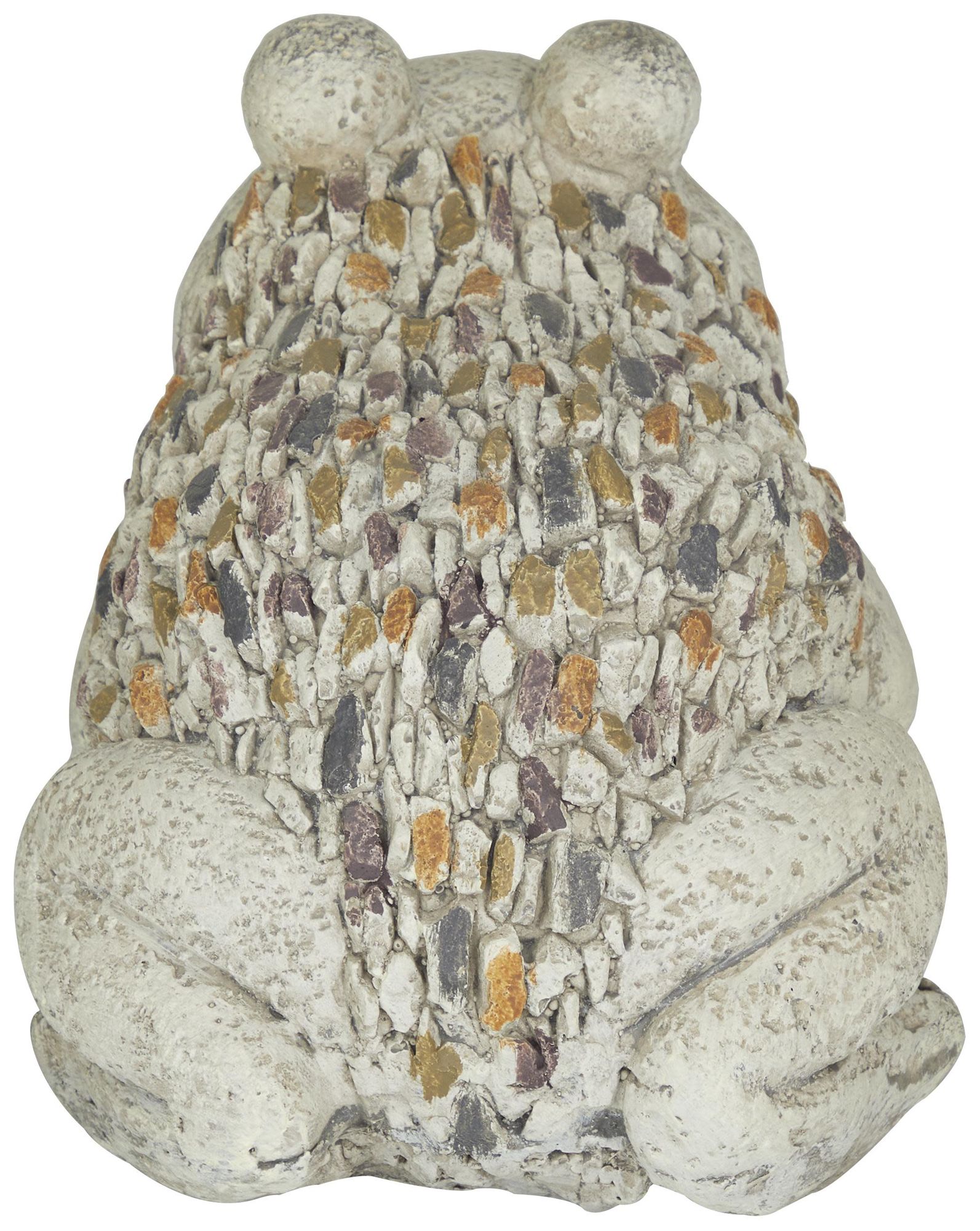 Image 5 Light Gray Polystone Farmhouse Garden Sculpture, 12" x 8" x 8" more views