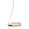 Light Guide Ring 7 3/4" Wide Satin White LED Mini Pendant