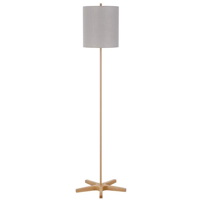 Image 1 Light Oak Floor Lamp