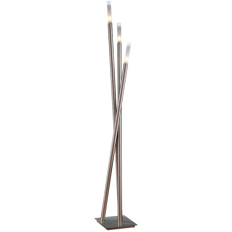 Image 1 Light Pole 67 inch High Modern Halogen Floor Lamp