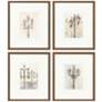 1_Light Posts 17"W x 20"H Framed Art Set of 4
