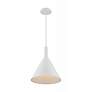 2_Lightcap; 1 Light; Large Pendant Fixture; Matte White Finish more views