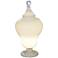 Lighted Bombe 29" High Polished Glass Urn Table Lamp