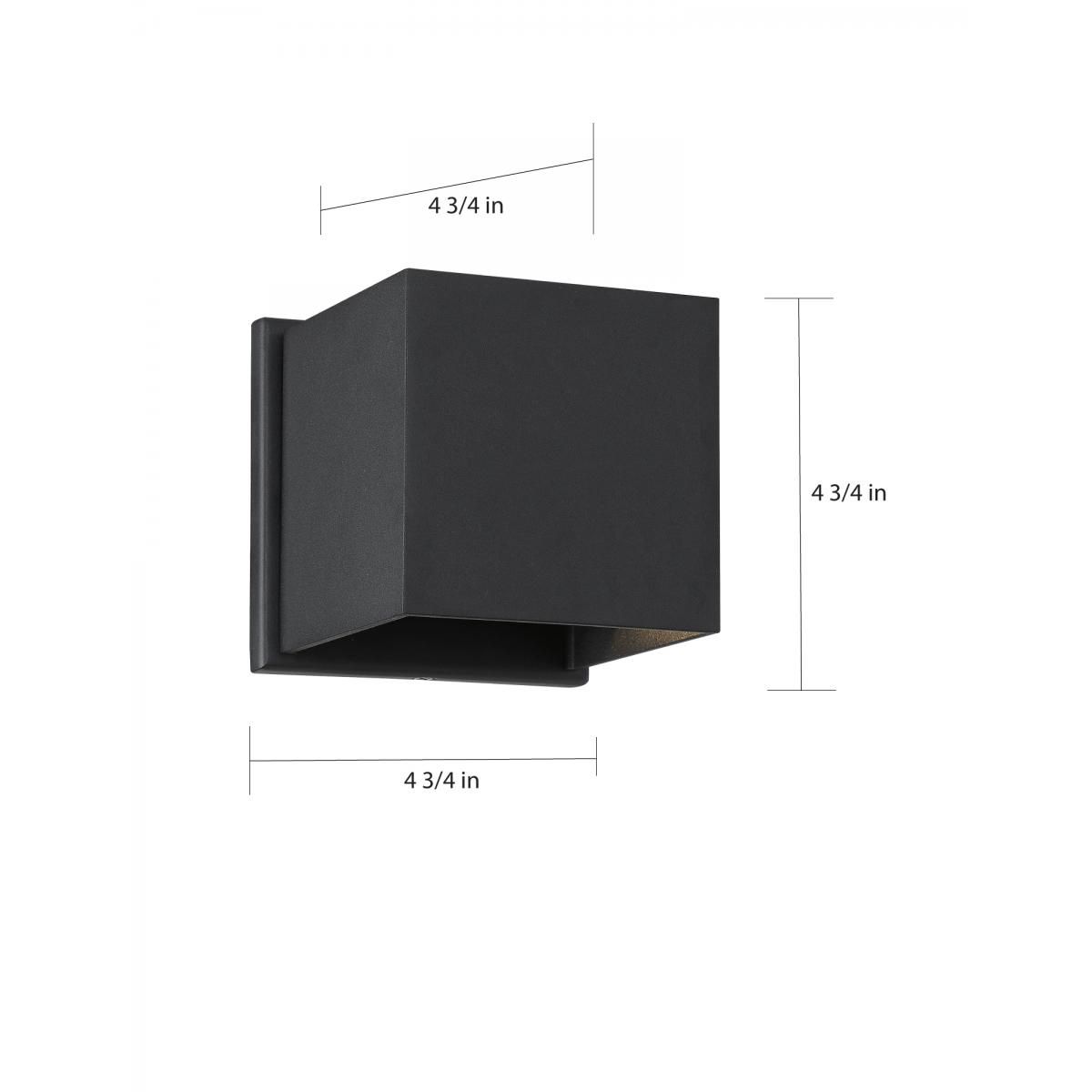 Image 5 Lightgate; LED Sconce; 5W; Black Finish; 3000K more views