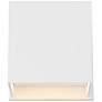 1_Lightgate; LED Sconce; 5W; White Finish; 3000K