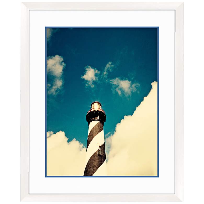 Image 1 Lighthouse 33 inch High Framed Wall Art