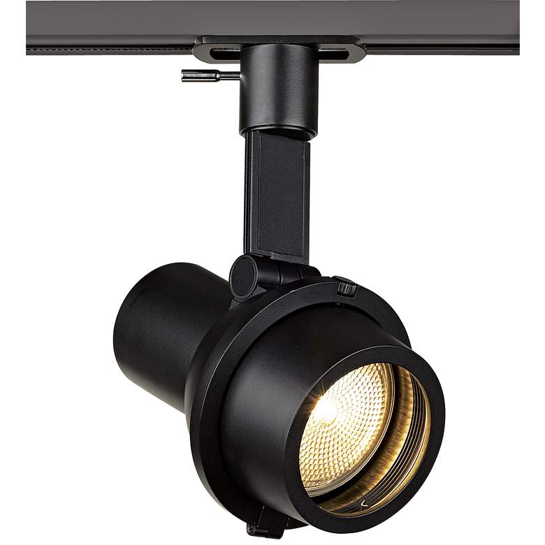 Image 1 Lightolier Alcyon Step Spot Black PAR 20 Track Light