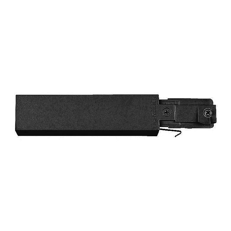 Image 1 Lightolier Black Finish Live End Feed Connector