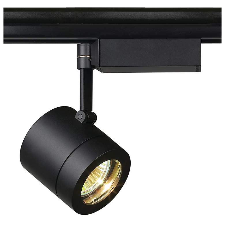 Image 1 Lightolier Black MR16 Mini Cylinder Track Head