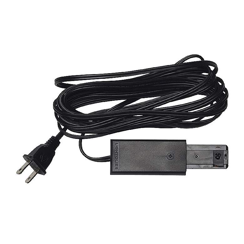 Image 1 Lightolier Black Plug Live End Cord