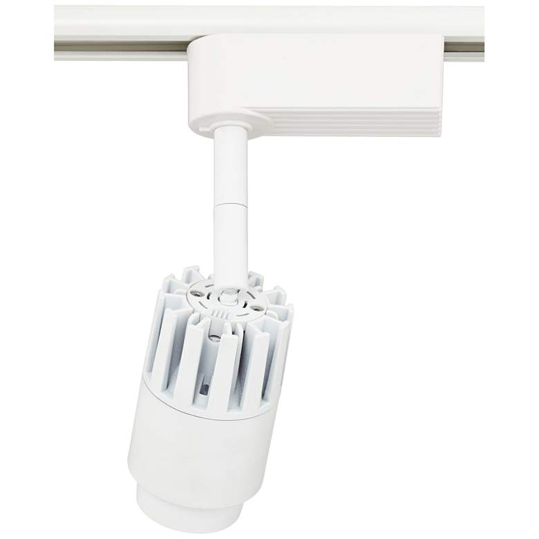 Image 4 Lightolier Compatible 3 1/4" 10 Watt LED Track Head in White more views