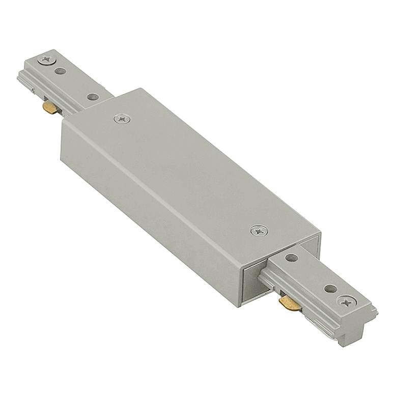 Image 1 Lightolier L-Series Brushed Nickel Live End Feed Connector