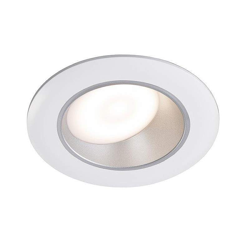 Image 1 Lightolier LyteCaster 3 inch White Wall Wash Recessed Downlight Trim