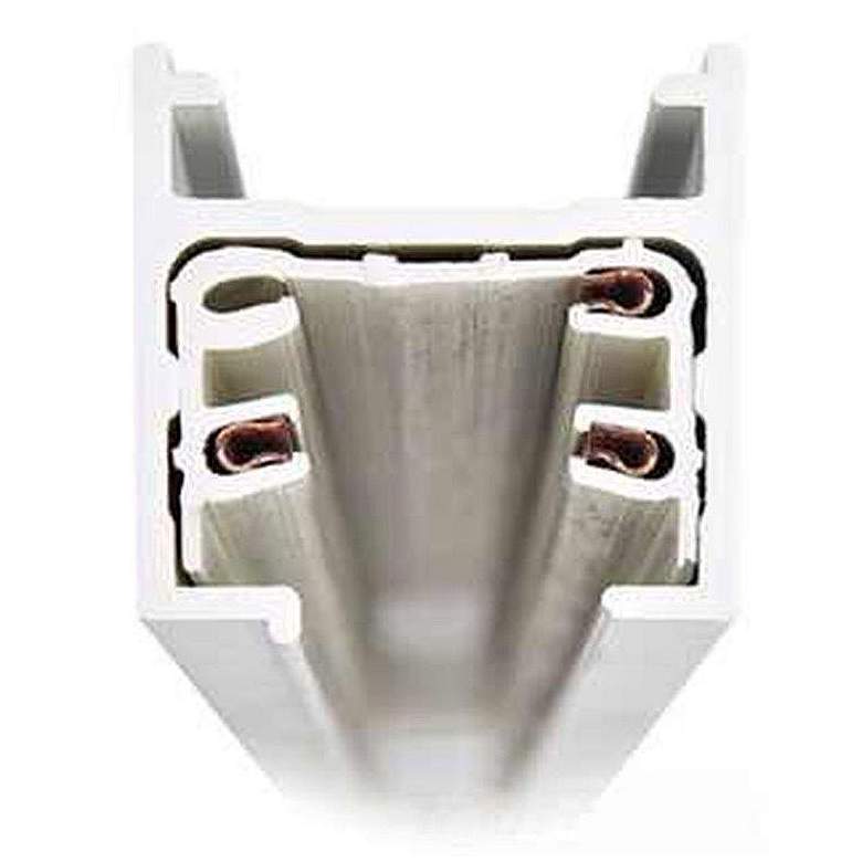 Image 1 Lightolier Lytespan Basic Single Circiut 8' Natural Aluminum Track