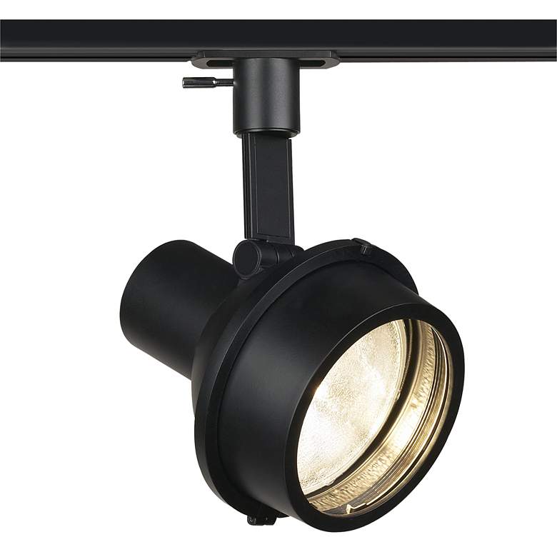 Image 1 Lightolier Step Spot Black PAR 30 Track Light